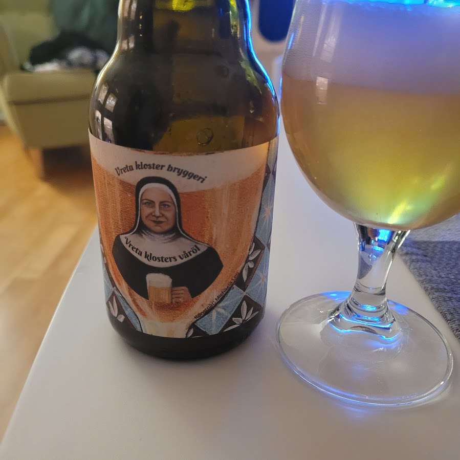 Vreta Kloster Vår Öl i glas – svensk belgisk öl